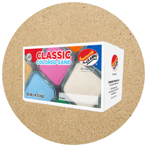 Classic Colored Sand - Beach - 10 lb (4.5 kg) Box