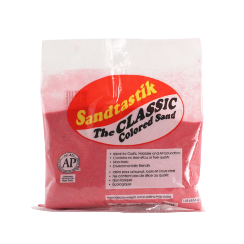 Classic Colored Sand - Rose - 1 lb (454 g) Bag Classic Colored Sand - Rose - 1 lb (454 g) Bag