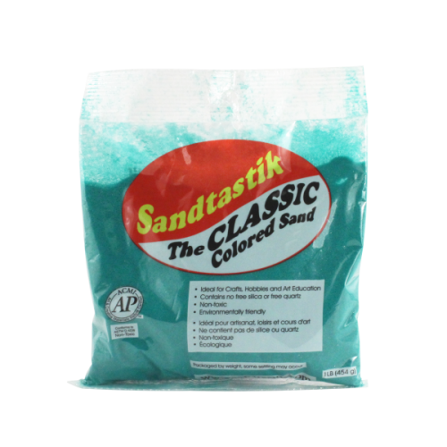 Classic Colored Sand - Green - 1 lb (454 g) Bag