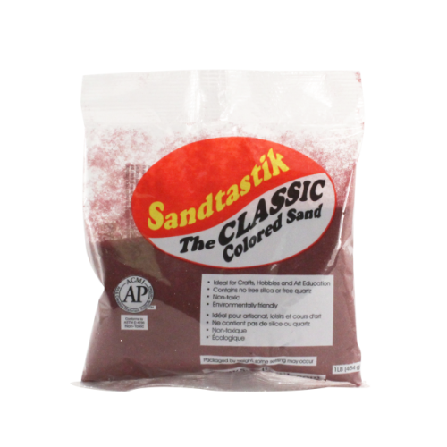 Classic Colored Sand - Cranberry - 1 lb (454 g) Bag