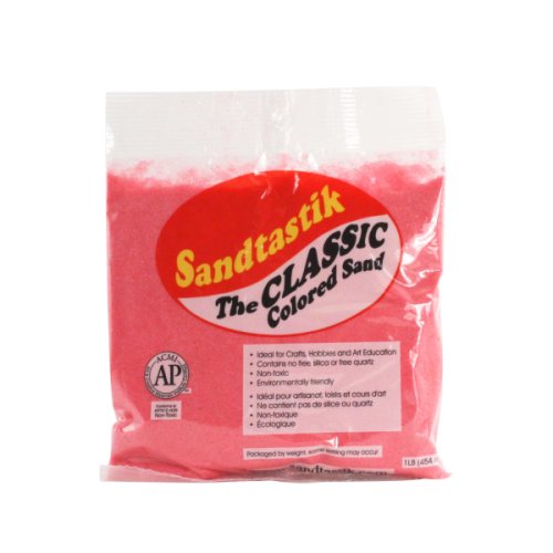 Classic Colored Sand - Bubblegum Pink - 1 lb (454 g) Bag