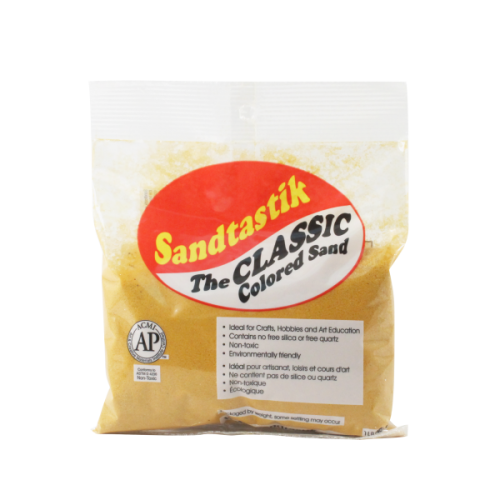 Classic Colored Sand - Gold - 1 lb (454 g) Bag
