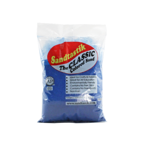 Classic Colored Sand - Blue - 2 lb (908 g) Bag