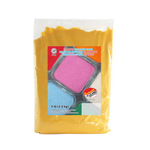 Classic Colored Sand - Fluorescent Orange - 5 lb (2.3 kg) Bag