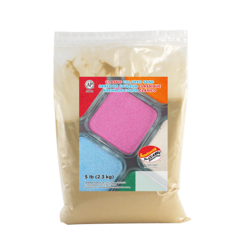 Classic Colored Sand - Peach - 5 lb (2.3 kg) Bag
