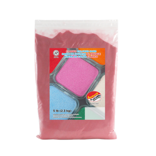 Classic Colored Sand - Rose - 5 lb (2.3 kg) Bag