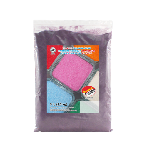 Classic Colored Sand - Purple - 5 lb (2.3 kg) Bag