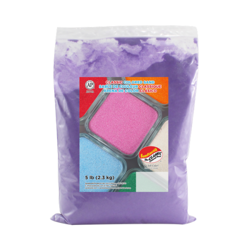 Classic Colored Sand - Ultraviolet - 5 lb (2.3 kg) Bag