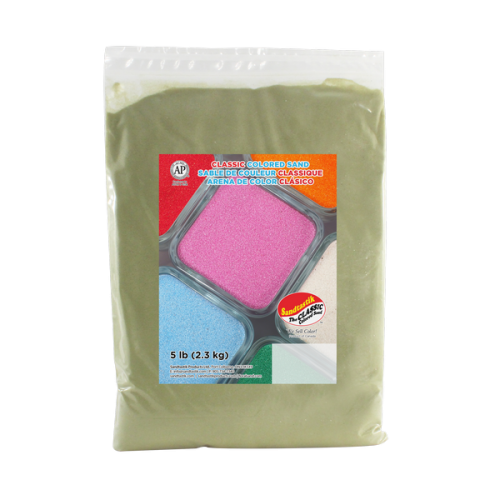 Classic Colored Sand - Sage - 5 lb (2.3 kg) Bag