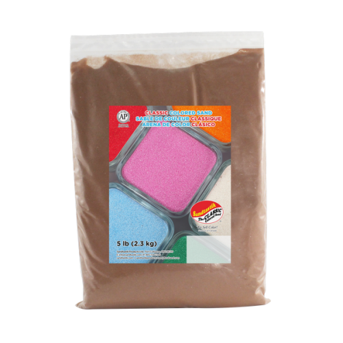 Classic Colored Sand - Cocoa - 5 lb (2.3 kg) Bag