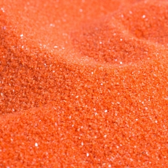 Floral Colored Sand - Orange