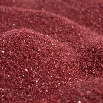 Floral Colored Sand - Dark Red
