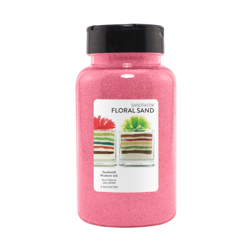 Floral Colored Sand - Pink - 22 oz (623 g) Bottle Floral Colored Sand - Pink - 22 oz (623 g) Bottle