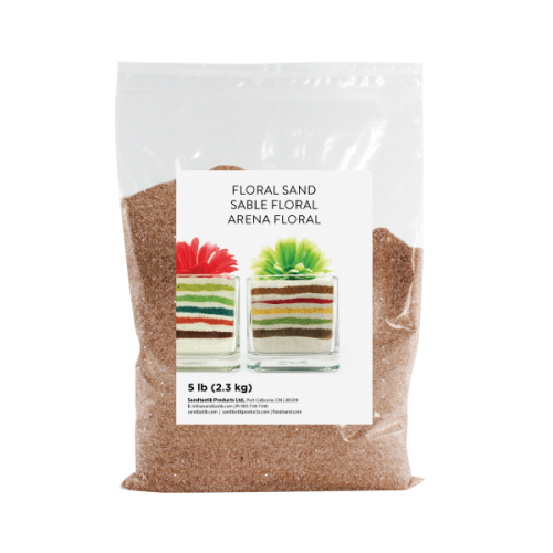 Floral Colored Sand - Beige - 5 lb (2.3 kg) Bag