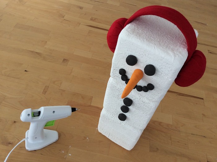 Craft Project: Blocky the Snowman 29